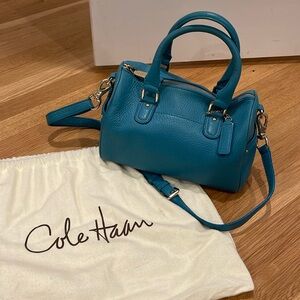 Teal Cole Haan bag